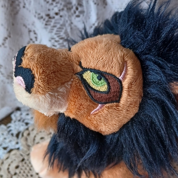 DISNEY THE LION KING 6" PLUSH TOY BY JUST PLAY, LLC "SCAR" AGES 3+ - Picture 2 of 11